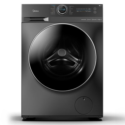 Midea Mf200D120Wtsa Washer Dryer 12 Kg Dryer 8 Kg Front Loading - Black product image 1