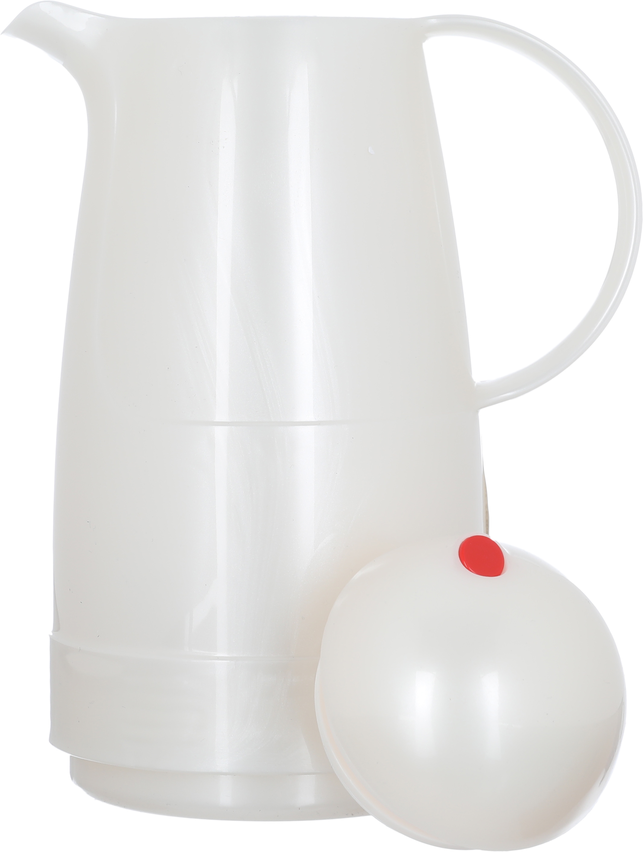 Rotpont thermos, 0.5 liters, glass inner container, plastic outer shell - white product image 2