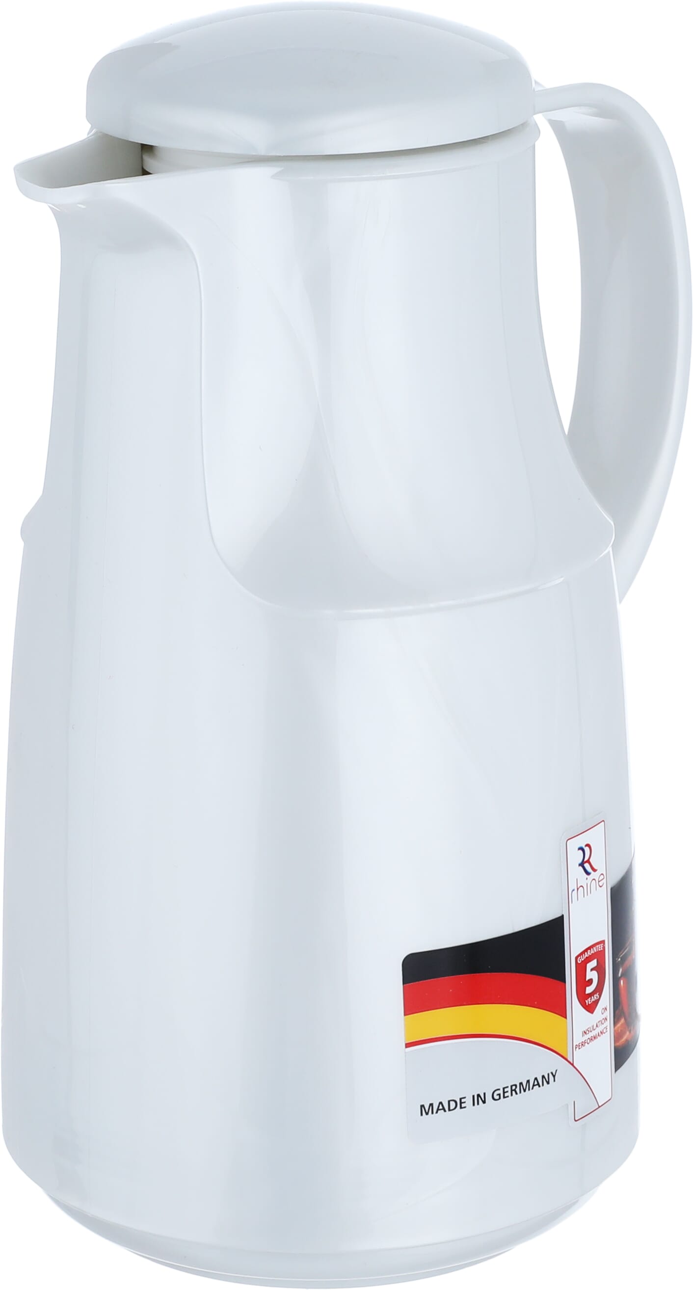 Alrhine Marcotec thermos, 1 liter, glass inner container, plastic outer shell - silver product image 2