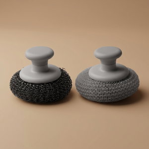Al Saif Gallery Plastic Dishwashing Brush, 2 Pieces - Grey product image