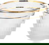 طقم تقديم شاي زجاج السيف غاليري، 26 قطع - شفاف ابيض product image 3