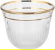 Al Saif Gallery Glass Tea Serving Set, 26 Pieces - Clear White product image 3