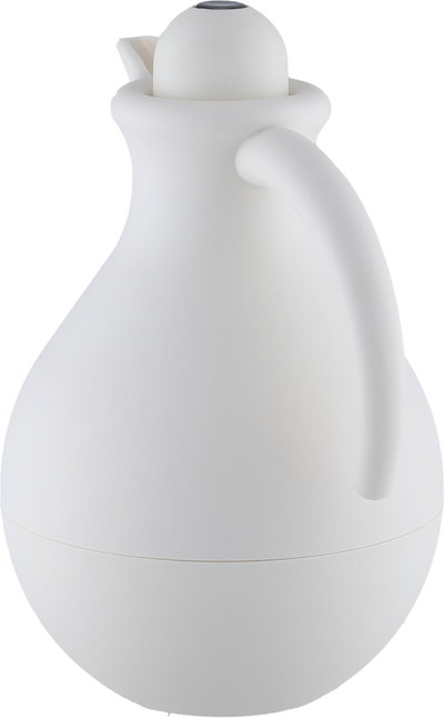 Banan Timeless Thermos, 1 Liter, Glass Interior, Push-Button Lid - Beige product image 3