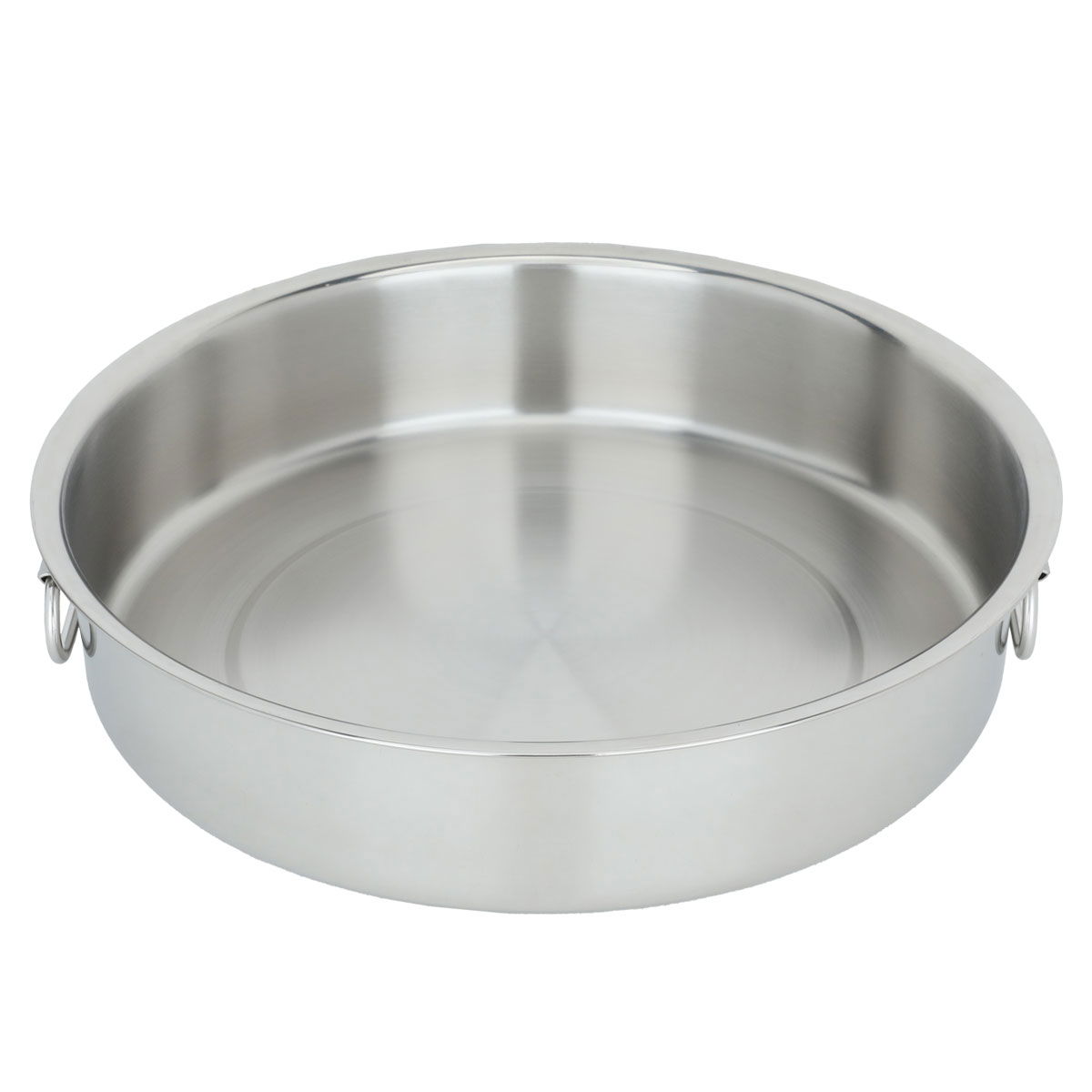صينية فرن استيل هاشفير، 36 سم، تركي - فضي product image 2