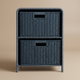 Al Saif Gallery Wicker Wardrobe, 42X32X58 Cm - Blue product image 1
