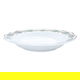طقم عشاء بورسلان منقوش السيف غاليري، 24 قطعة - أبيض product image 4