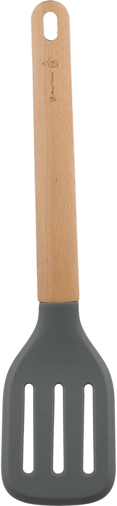 طقم ادوات مطبخ خشب سيلكون السيف غاليري، 5 قطع، يد خشبي - خشبي فاتح رمادي غامق product image 4
