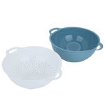 طقم وعاء مع مصفاة بلاستيك السيف غاليري - أزرق product image 1