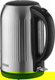 Edison KE01405C-CB Electric Kettle, 2200-1850W, 1.7L, Black Hand - Silver Black product image 2