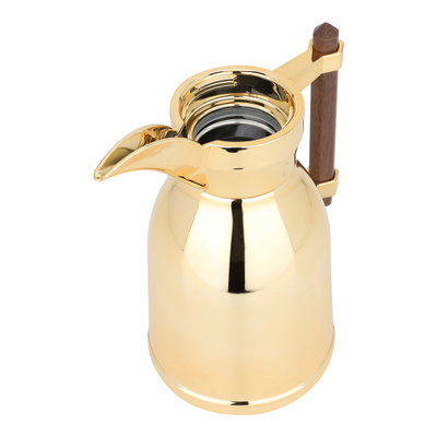 ترمس تميم 3 السيف غاليري، 0.60 لتر، حافظة داخلية استيل، هيكل خارجي استيل - ذهبي product image 5