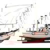 Rwad Alailah iron ship-shaped table masterpiece, 36 x 11 x 34 cm - multi-colored product image 2