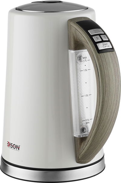 غلاية ماء استيل إديسون، 2100 واط، 1.7 لتر - بيج product image 2