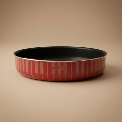 صينية تيفال السيف غاليري، 24 سم، دائري - أسود product image 1