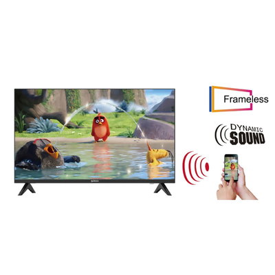 تلفزيون بدون اطار سمارت سرين، 75 بوصة، 4K، ويب اوس، SRET-75S4KW1 - اسود product image 4