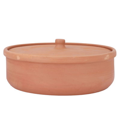 Al Saif Gallery Pottery Tray, 30x30x10 cm - Brown product image 1