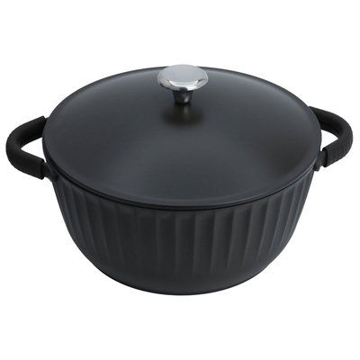 طقم قدور جرانيت روبوست، 7 قطع - أسود product image 2