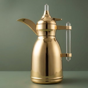 Alsaif Gallery Tamim Thermos, 600 ml, Steel Inner Container, Steel Outer Body - Gold product image