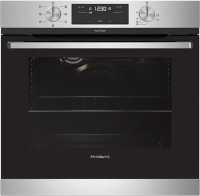 فرن مدمج فريجيدير، 3100 واط، 60x90 سم، 80 لتر، 10 برامج، مؤقت، شواية، FRVEP615SC - فضي اسود product image 1