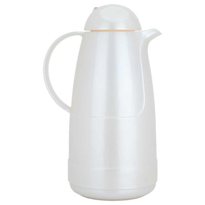 Rotpunkt thermos, 1.5 liters, thermal glass inner shell, plastic outer shell - white product image 1