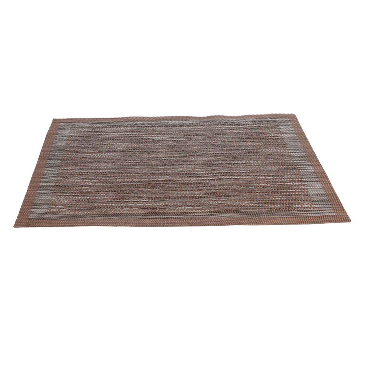 مفرش طاولة فايبر السيف غاليري، 30×45 سم، مستطيل - بني product image 3