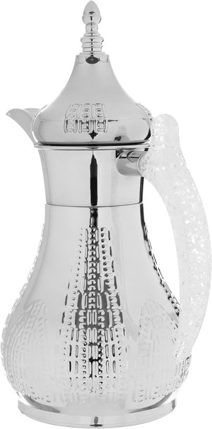Hala Saif Gallery Thermos, 0.7L, Transparent Handle, Stainless Steel Inner Case, Stainless Steel Outer Body, Pressure - Silver product image 2