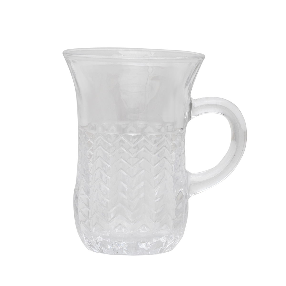 Al Saif Gallery Glass Tea Bialat Serving Set, 6 Pieces - Clear product image 3