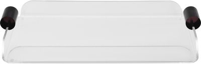 طوفرية تقديم أكريليك السيف غاليري، 37×22×4 سم - شفاف product image 1