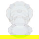 طقم سفرة بورسلان السيف غاليري، فيكتوريا، 166 قطعة - أبيض product image 6