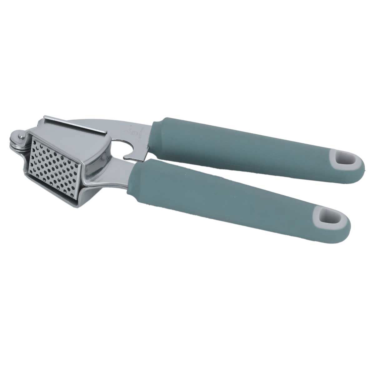 Al Saif Gallery Steel Garlic Press, with Silicone Handle - Green product image 1