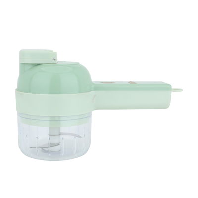 قطاعة ثوم بلاستيك، 9×9×6.2 سم، شحن - أخضر product image 1