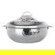حافظة طعام استيل اوريك، 10 لتر، منقوش - فضي product image 1