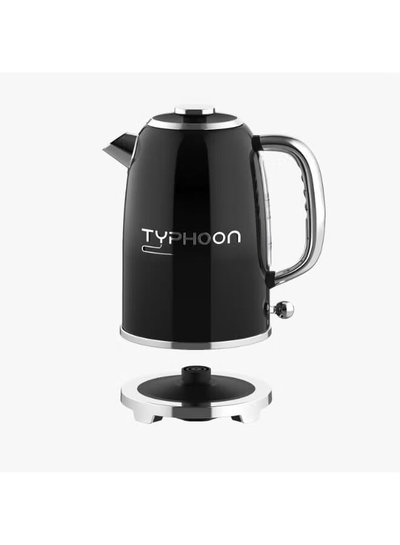 غلاية كهربائية تايفون، 2200 واط، 1.8 لتر، يد فضي، TY-01-001 B - اسود product image 4