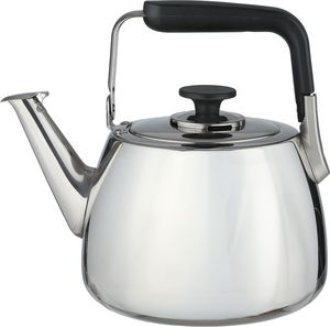 إبريق شاي استيل السيف غاليري، 3 لتر، يد أسود - فضي product image