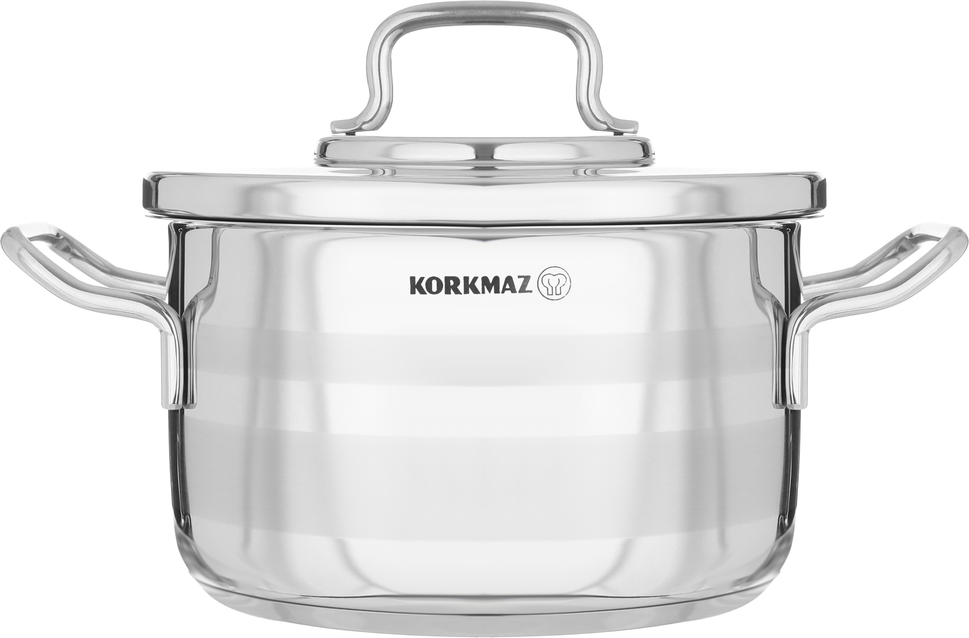 طقم قدور استرا 2 استيل كوركماز، 11قطعة - فضي product image 2