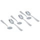 Al Saif Gallery steel spoon set, 24 pieces, engraved - silver product image 4
