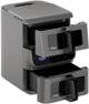 Winning Star ST-9693 Double Air Fryer, 6.5/3.5 Liter, 2500 Watts, Digital - Gray product image 1