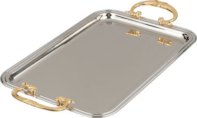 طقم طوفريات استيل السيف غاليري، 3 قطعة، مستطيل - فضي ذهبي product image 2