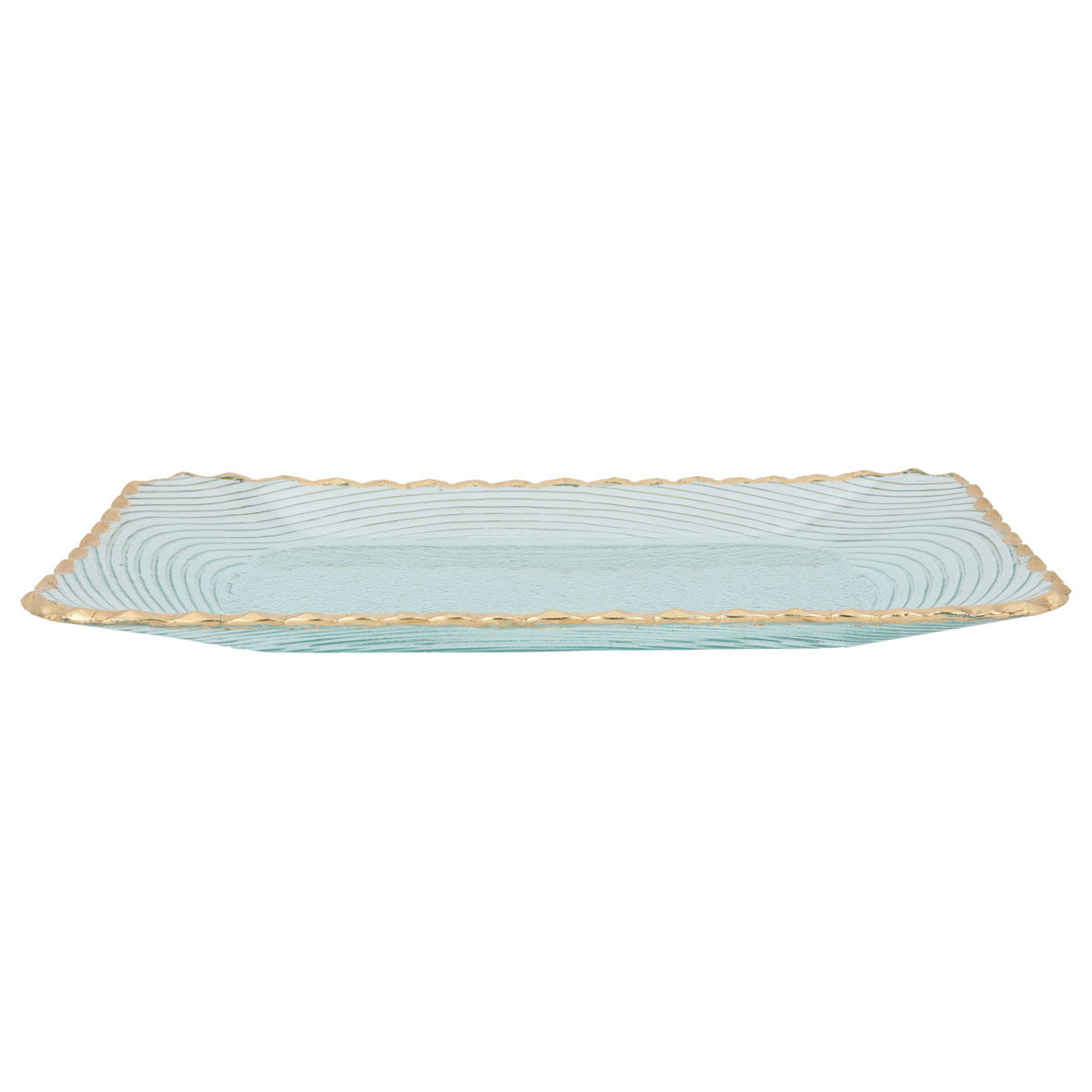 Al Saif Gallery glass sweet dish, 22 x 38 x 1.6 cm - transparent product image 2