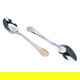Al Saif Gallery Steel Sweet Spoons Set, 6 Pieces - Silver product image 3
