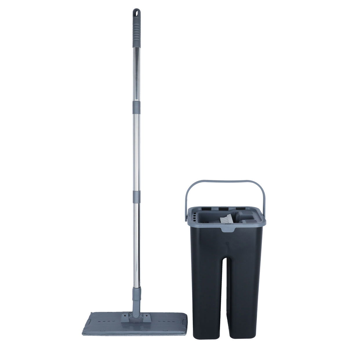 Al Saif Gallery Plastic Flat Mop, Bucket - Black product image