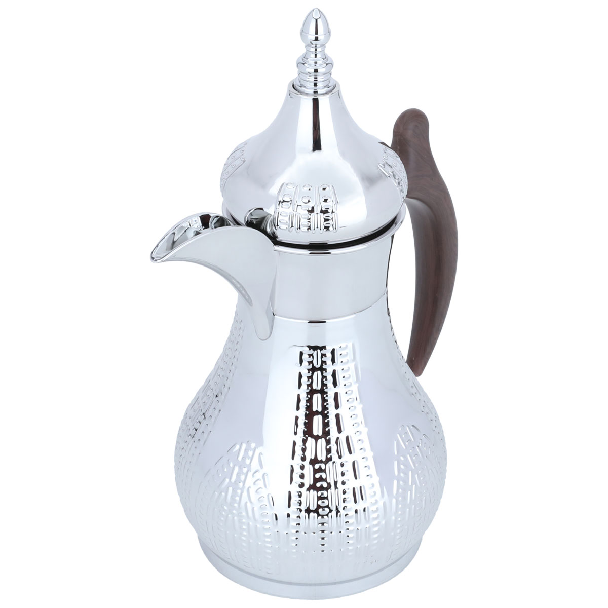 ترمس هيلة استيل السيف غاليري، 700 مل، يد خشب - فضي product image 2