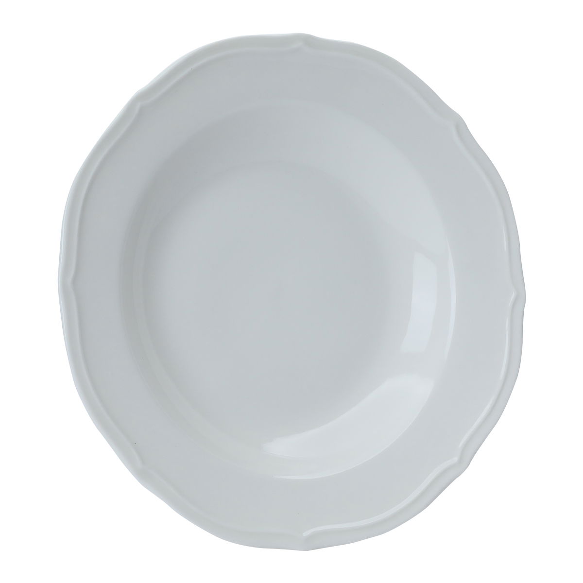 Al Saif Gallery porcelain plate, 8 inches, round - white product image 1