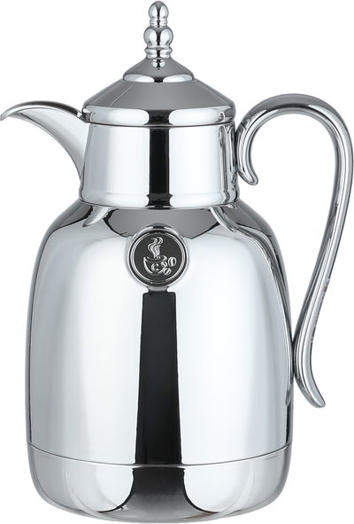 طقم ترامس لالوزا، قطعتين، 0.7 / 1 لتر، حافظة داخلية زجاج، يد فضي، غطاء ضغاط - فضي product image 6