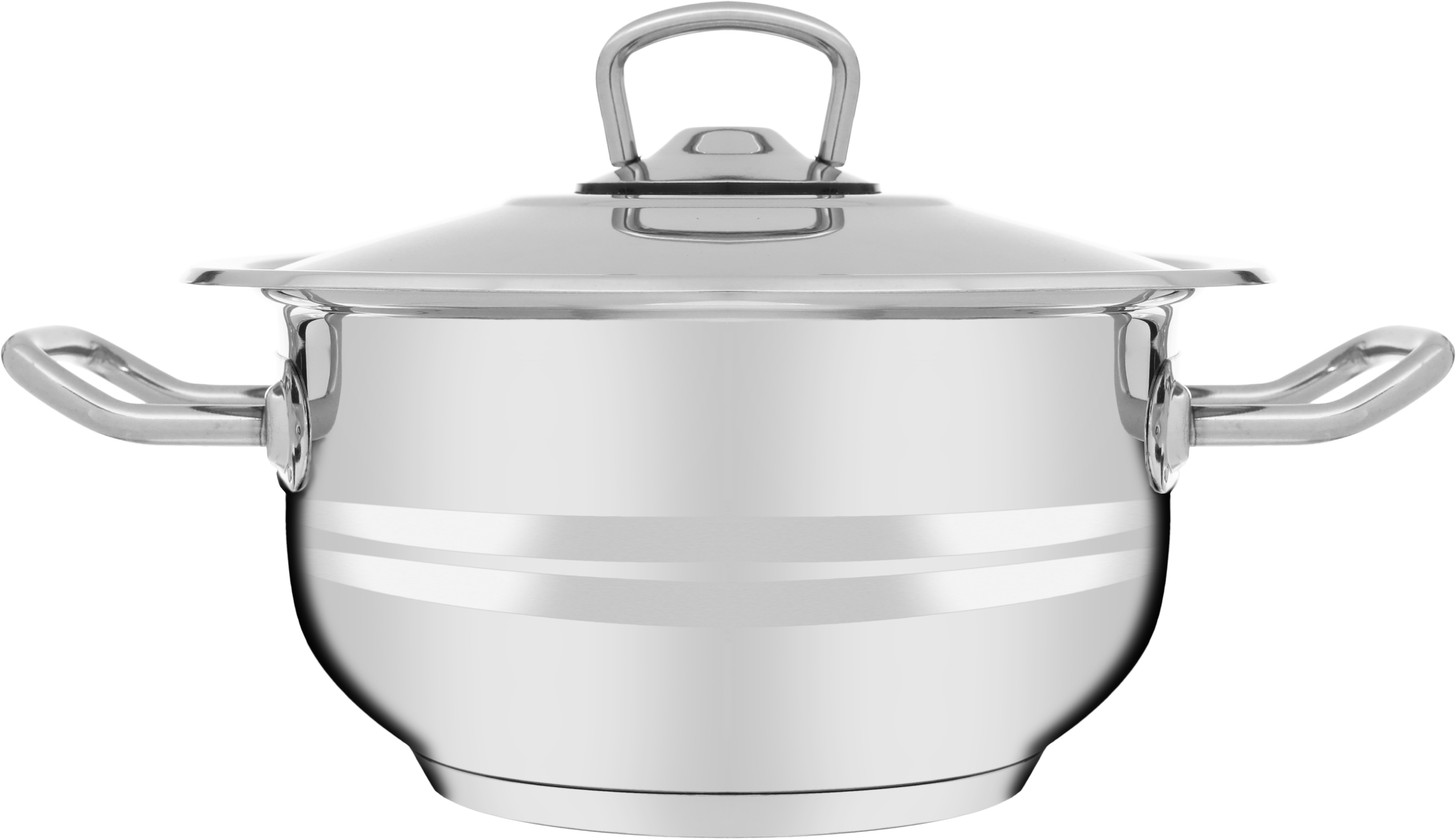 Hascevher Stainless steel pot, 2.5 litres, 18x10 cm - silver product image