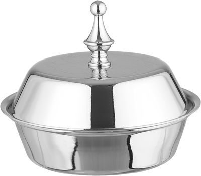 طقم تقديم تمرية اوتار استيل سيف بلص، 5 قطع، 26x16x2 سم - فضي product image 4