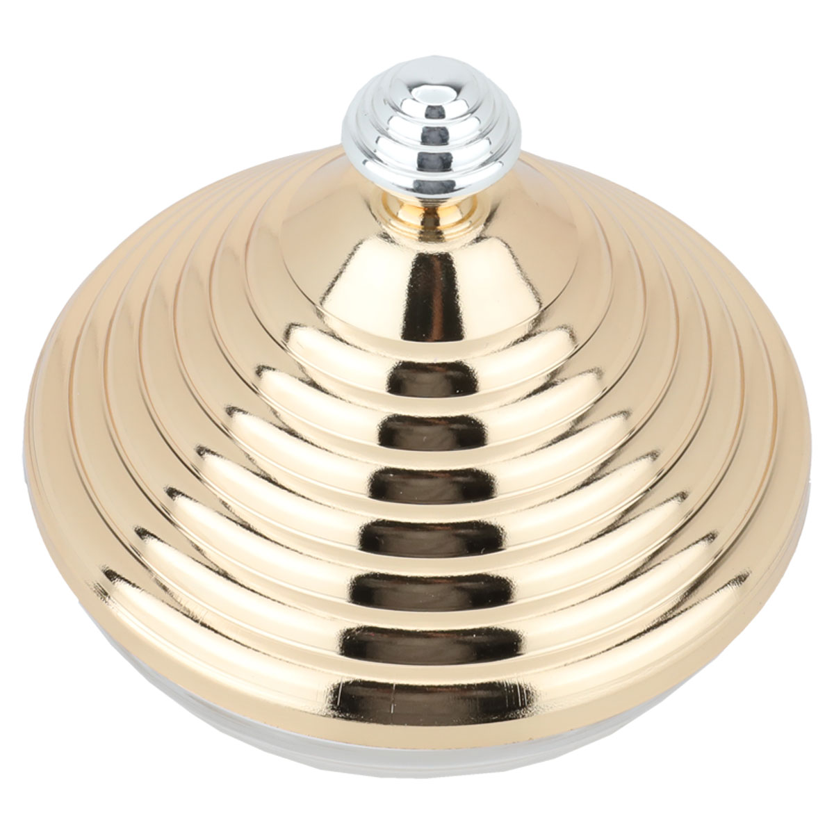تمرية زجاج بغطاء استيل السيف غاليري - شفاف ذهبي product image 2