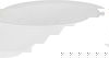 Alsaif Gallery Porcelain Dinner Set, 65 Pieces, Gold-White Rim product image 10