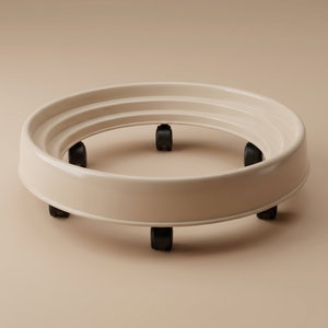 Proof plastic gas pipe holder, 33 x 33 x 9 cm - grey product image