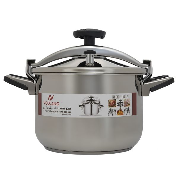 قدر ضغط فولكانو استيل السيف غاليري، 11 لتر - فضي product image