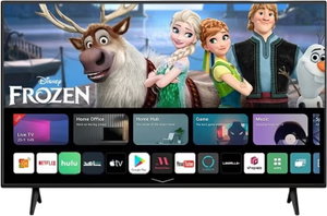 تلفزيون سمارت بدون اطار دانسات، 55 بوصة، 4K UHD، شاشة LED، نظام اندرويد 15، حامل جداري، ريسيفر داخلي، DTD55 - اسود product image